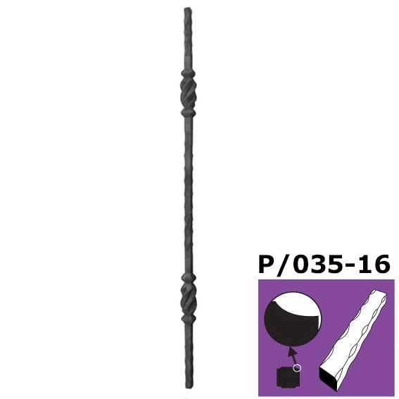 Kovácsoltpálca h940, b30mm, P/035A-16