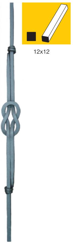 Korlátpálca 12x12, h1000mm