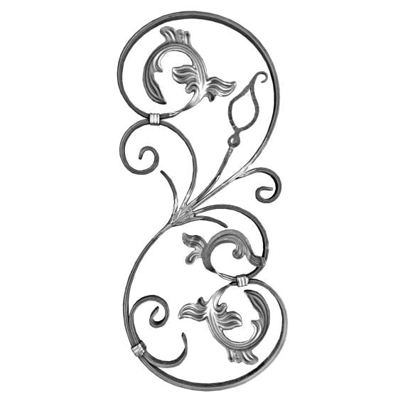 Panel díszelem - balos 740x320, 16x8mm