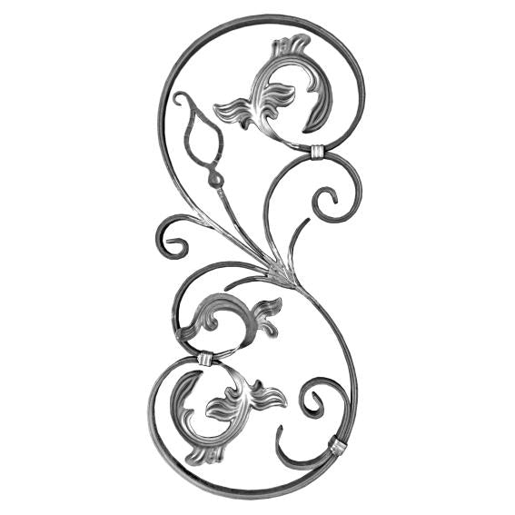 Panel díszelem - jobbos 740x320, 16x8mm