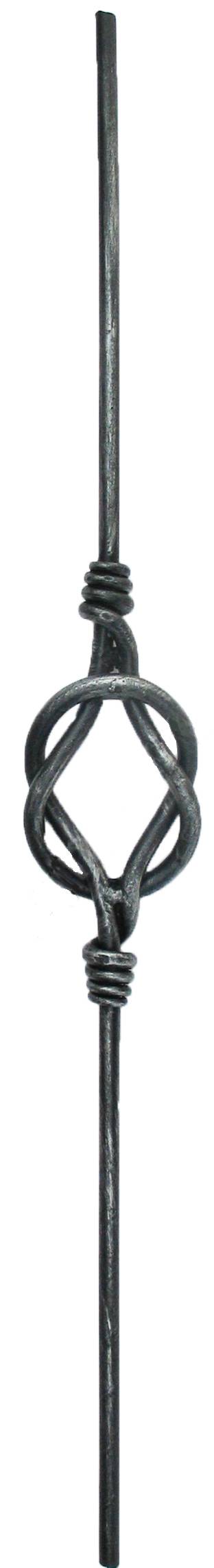 Kovácsoltpálca D12, h900mm