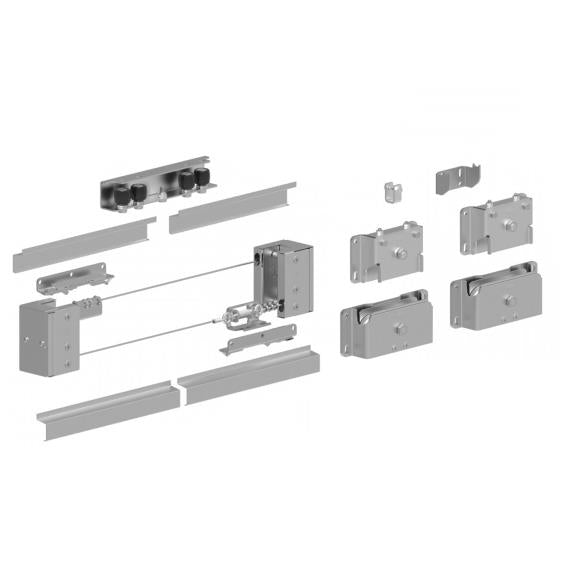 Teleszkópos úszókapu rendszer- 8m nyílás-ig2részes
