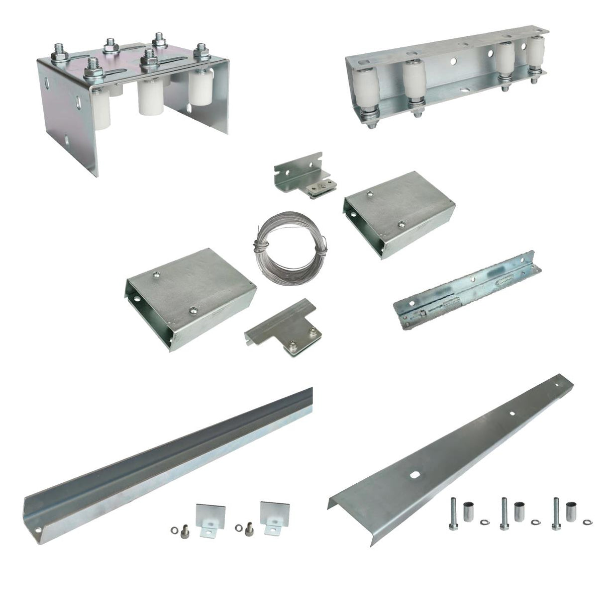 Teleszkópos rendszer 2 részes tolókapuhoz 8m-ig