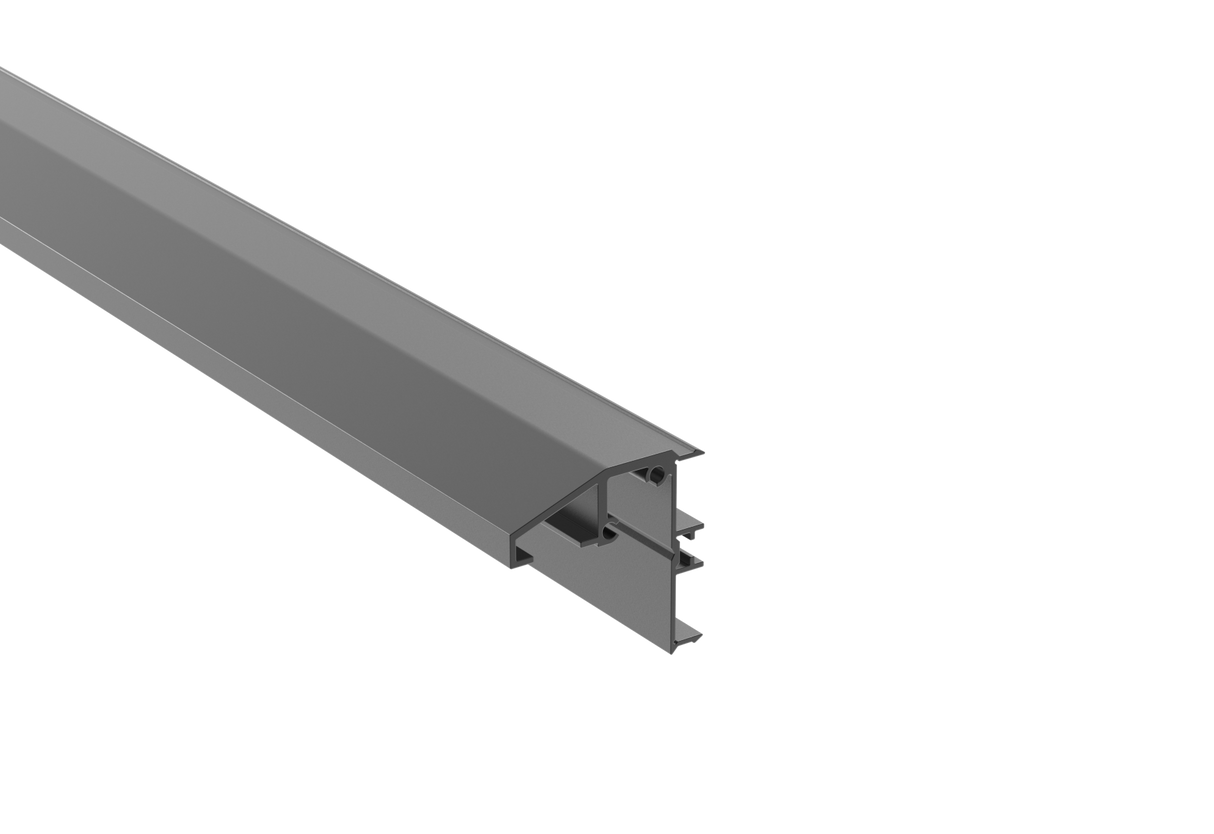 Alsó vezetőprofil tolókapukhoz 6000 mm R7016