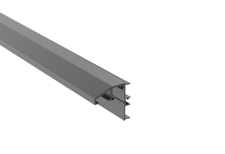 Alsó vezetőprofil tolókapukhoz 6000 mm R7016
