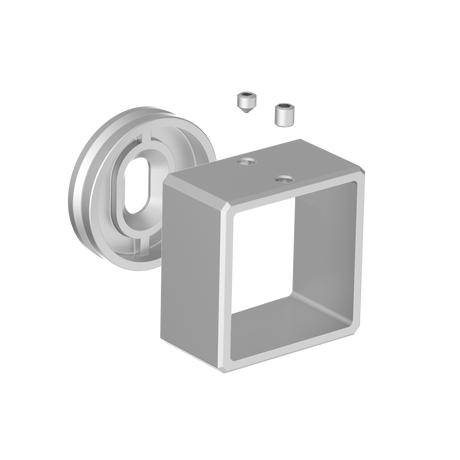 Falibekötő zártszelvény kapaszkodóhoz