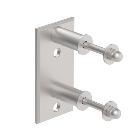 Rögzítő konzoll-négyzet alakú korlátoszlophoz AISI