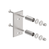 Rögzítő konzoll-négyzet alakú korlátoszlophoz AISI