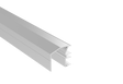 Click-lock upper guide profile for sliding gates - 6.0 m - Natural