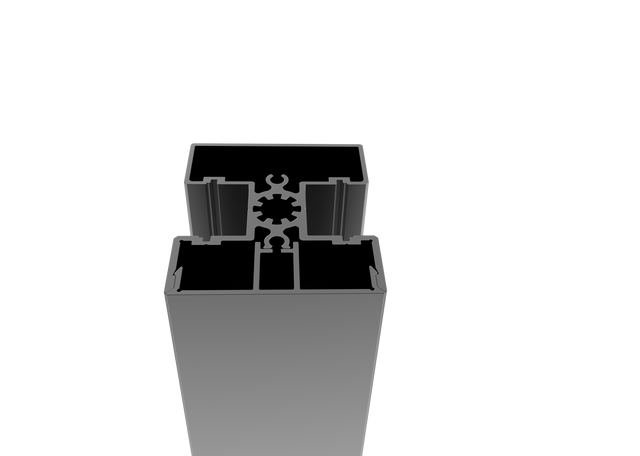 Alumínium kerítésoszlop 50x60-925mm R7016