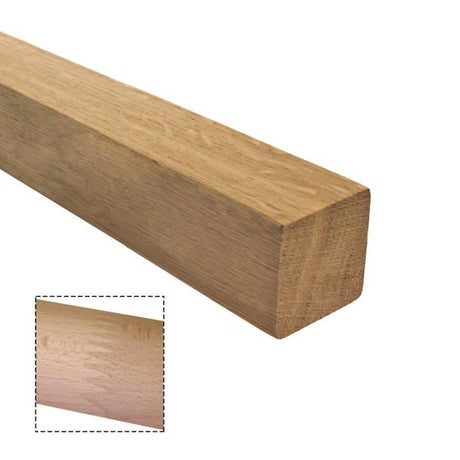 Korlát karfa- natúr tölgyfa