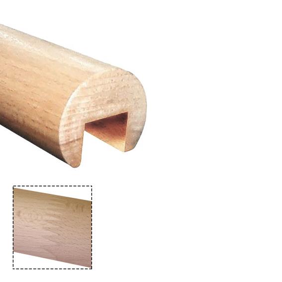 Tölgyfa nútoskapaszkodó üvegkorlátra