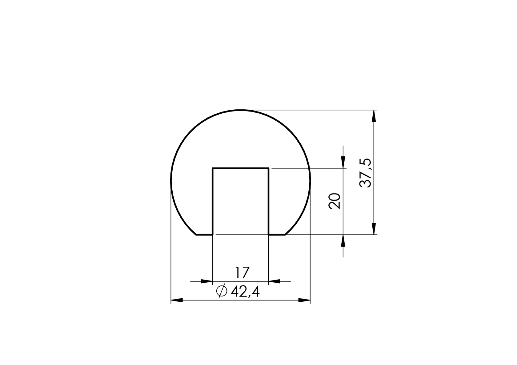 Bükk nútos kapaszkodó vonalmenti üvegkorlátra