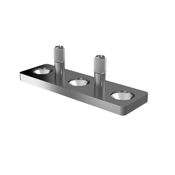 Tolóajtó alsó megvezető. Rozsdamentes