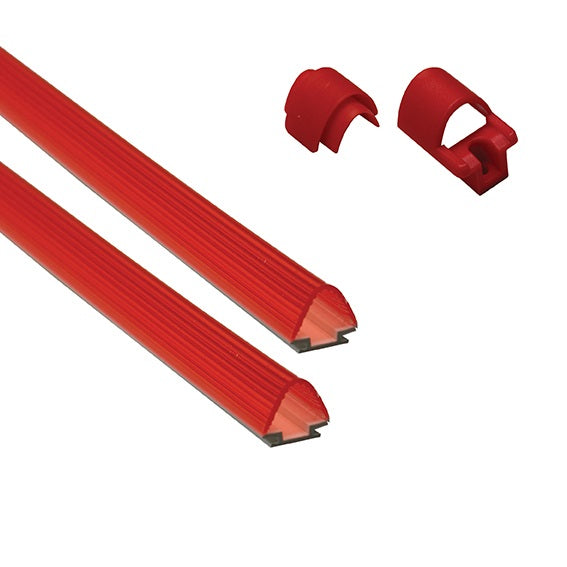 Védő gumi profil a sorompóhoz 9x1m