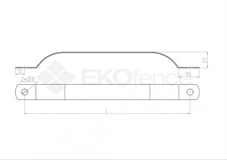 Zöld ZnPVC D48mm oszlopöv