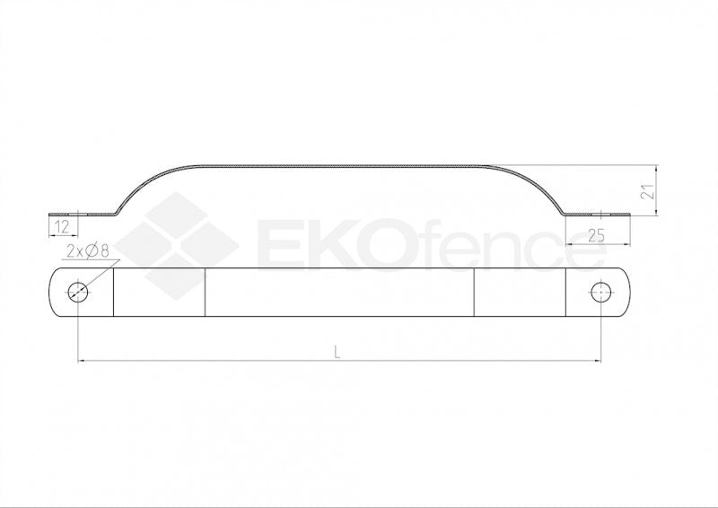 Zöld ZnPVC D38mm oszlopöv