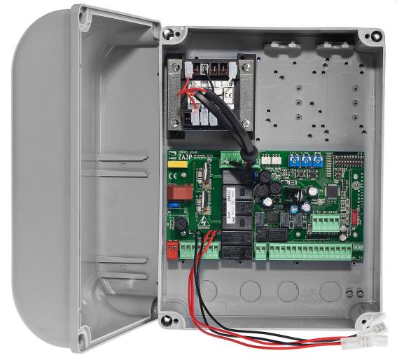 Skrinka s elektron.pre dvojkr.bránu - rozšír.funkc