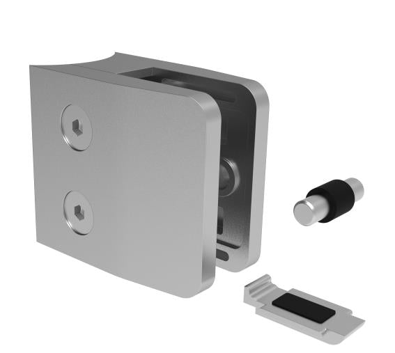 Könnyűfém ötvöz. üvegtámpontmegfogó-köroszlopra